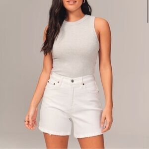 Abercrombie & Fitch High-Rise Dad Shorts NWT
